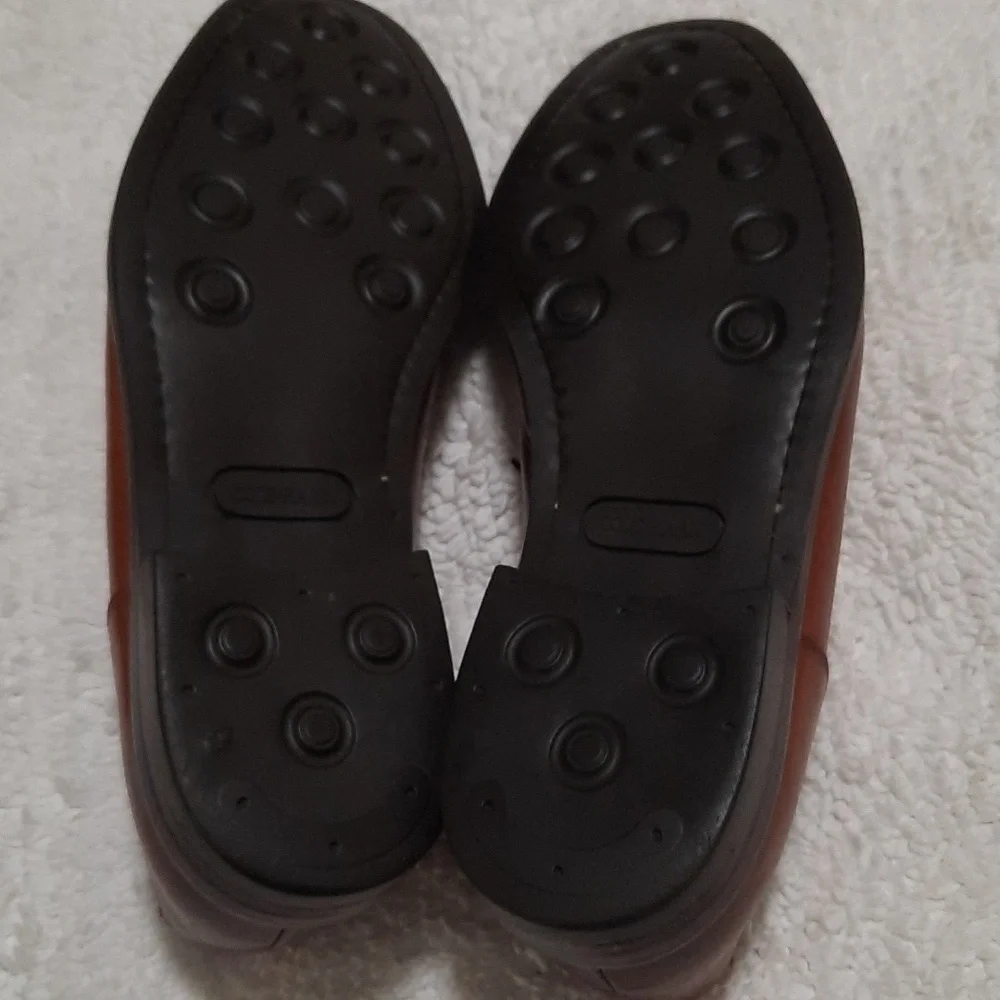 Cole Haan Men's Brown Leather Oxfords